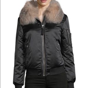 MACKAGE  BOMBER FUR JACKET